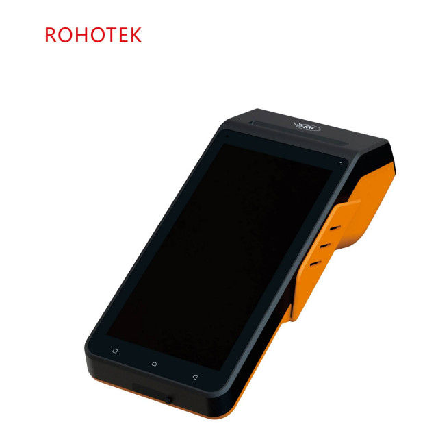 Powerful Portable Android POS Machine Dustproof Rechargeable Battery